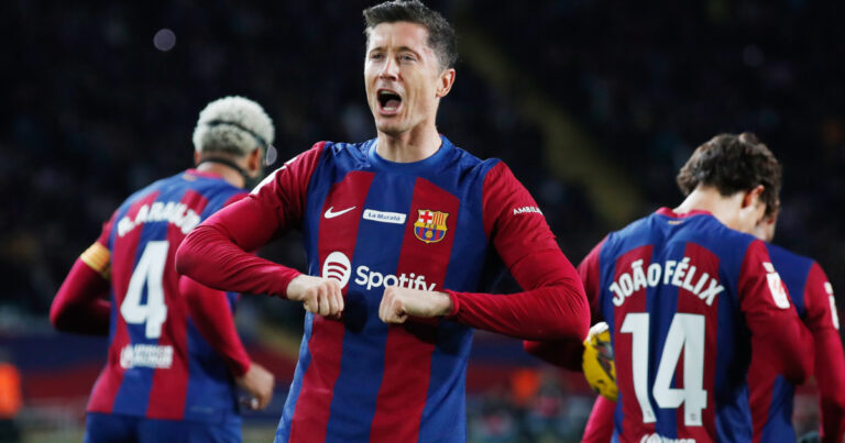 Barca sets Lewandowski price