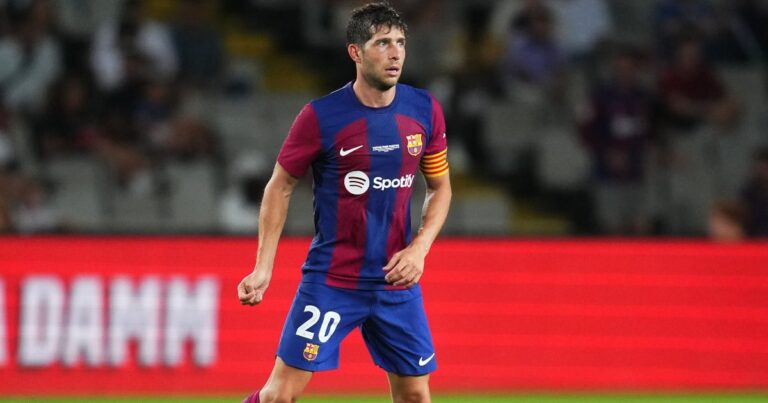 Barça thanks Sergi Roberto