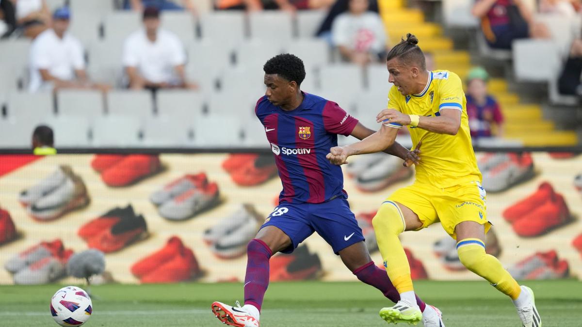 Barça: the call to order imposed on Alejandro Baldé