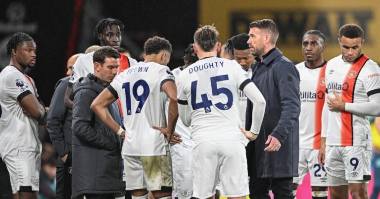 Bournemouth-Luton, terrible discomfort in the middle of the match