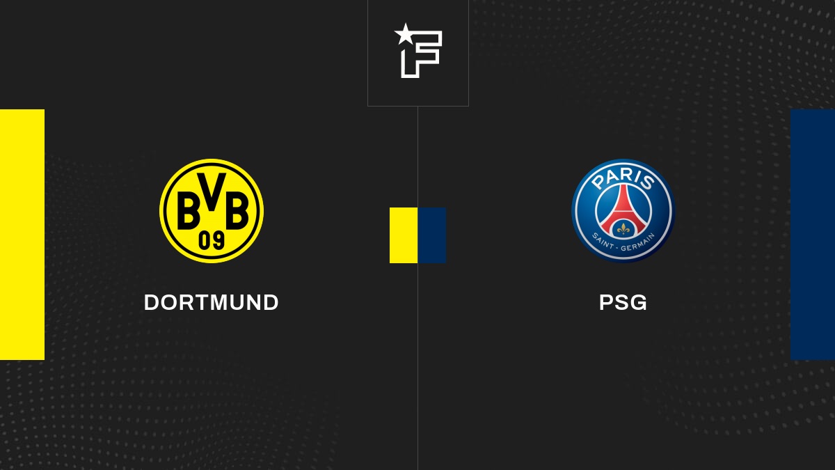 Follow the Borussia Dortmund-Paris Saint-Germain match live with commentary Live Champions League 20:50