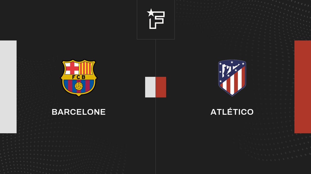 Follow the FC Barcelona-Atlético Madrid match live with commentary Live Liga 20:50