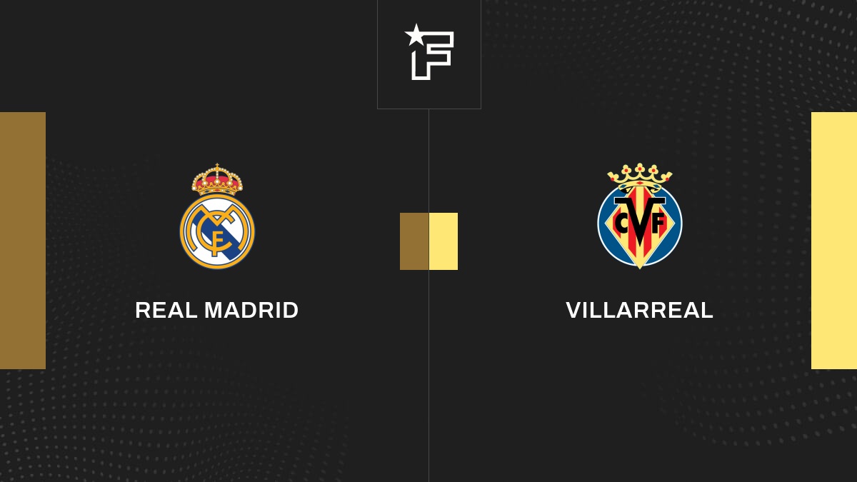 Follow the Real Madrid-Villarreal match live with commentary Live Liga 20:50