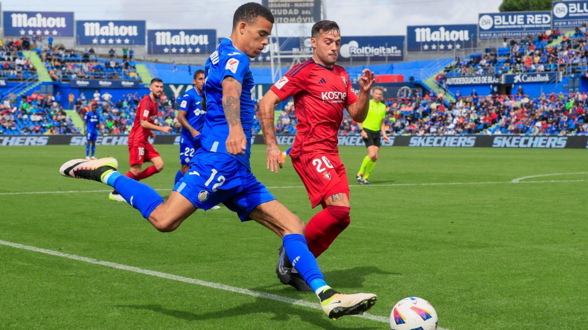 Getafe: the president's strong comments on Mason Greenwood