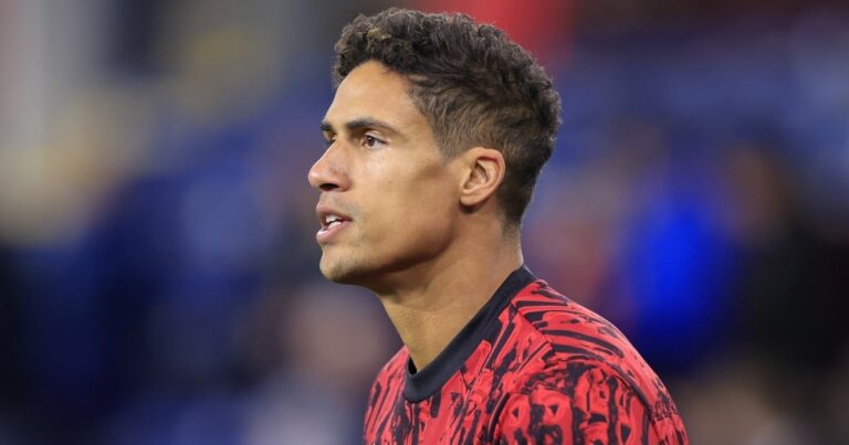 Hard blow for Varane