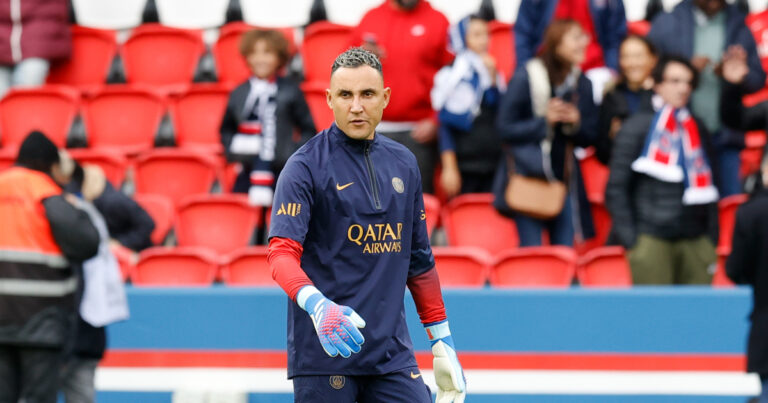 Keylor Navas, the desperate attempt