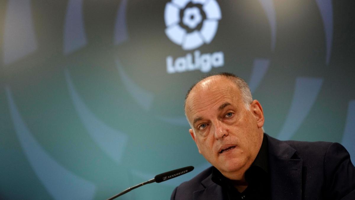 Liga: Javier Tebas provisionally re-elected