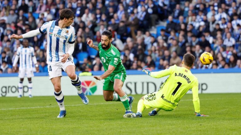 Liga: Real Sociedad and Real Bétis part in a draw