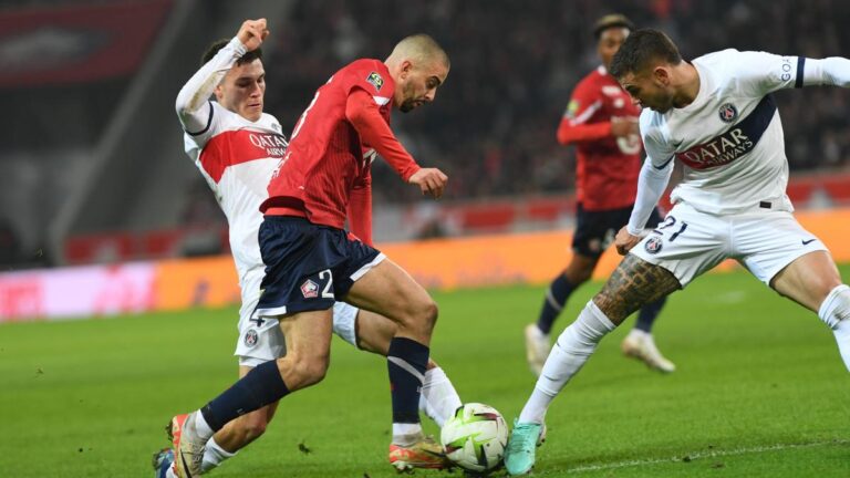 Ligue 1: resilient, LOSC hangs PSG on the gong