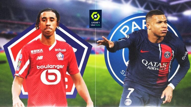 Lille – PSG: the official line-ups