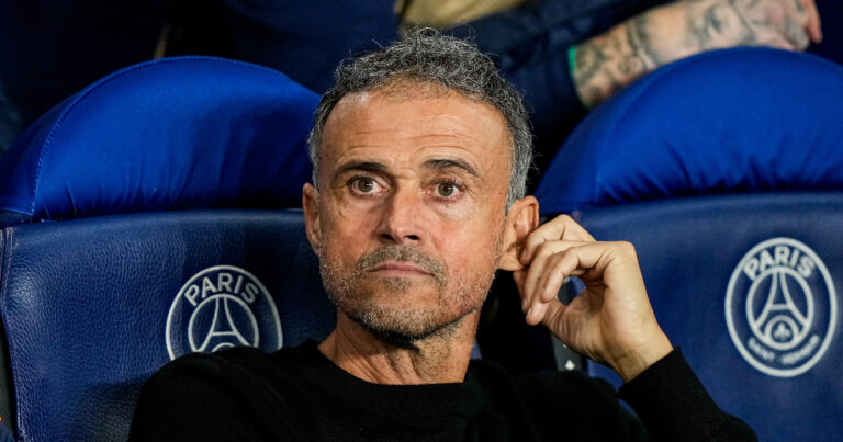 Luis Enrique, the tackle from Naples