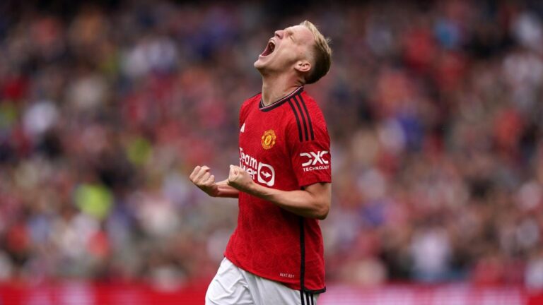 MU has finally found a base in Donny van de Beek