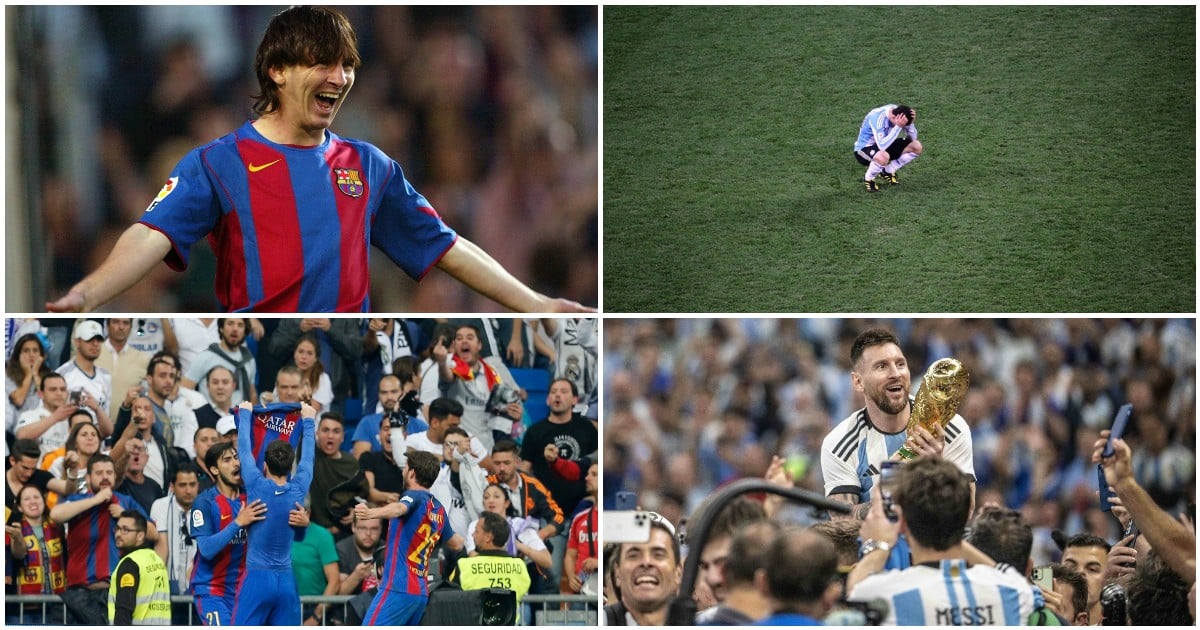 Messi, the living legend!