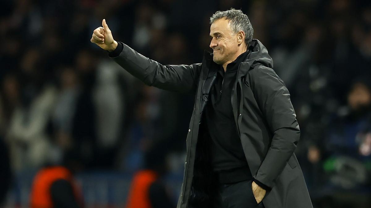 PSG – Nantes: Luis Enrique and the Parisian staff can finally smile