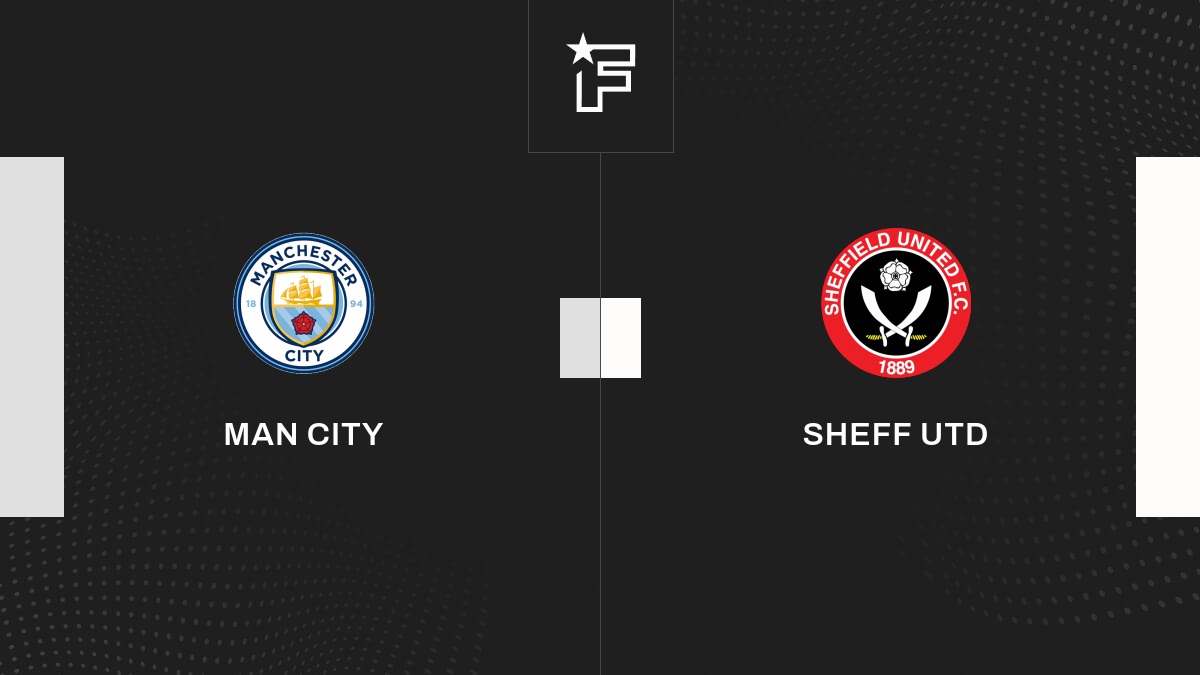 Rhythmic start to the match between Manchester City and Sheffield United!  Live Premier League 15:50