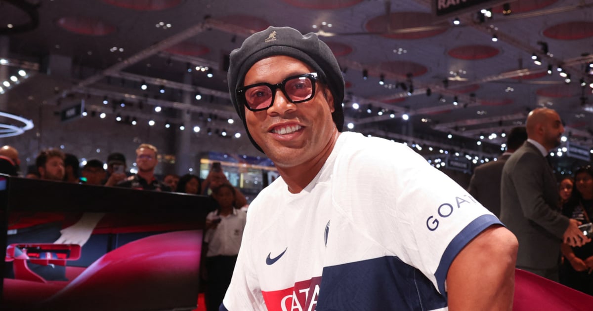 Ronaldinho moved to tears by Andy Murray