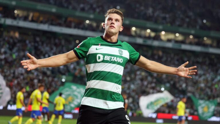 Sporting CP is rubbing its hands with its €100 million scorer