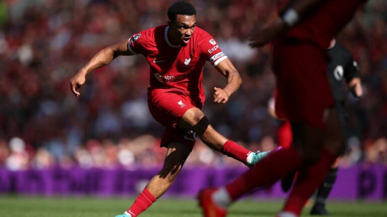Video: Trent Alexander-Arnold's masterful free-kick against Fulham