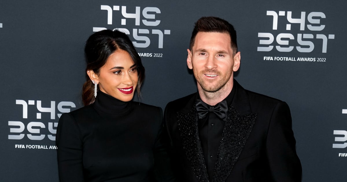 When Antonela Messi chambers the Blues