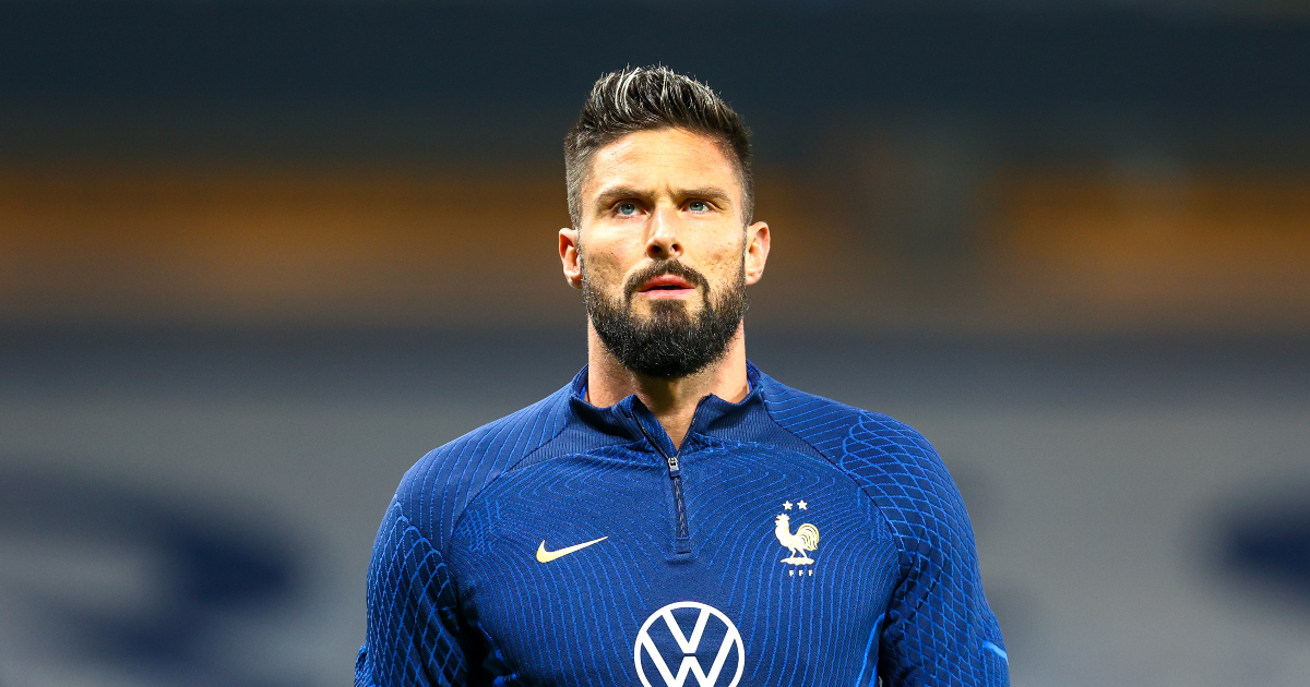 Giroud, it’s confirmed