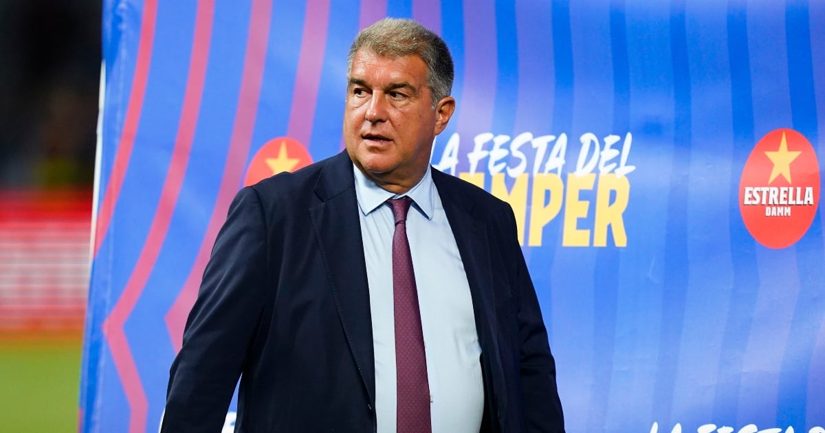 Laporta and Barça refused an England international