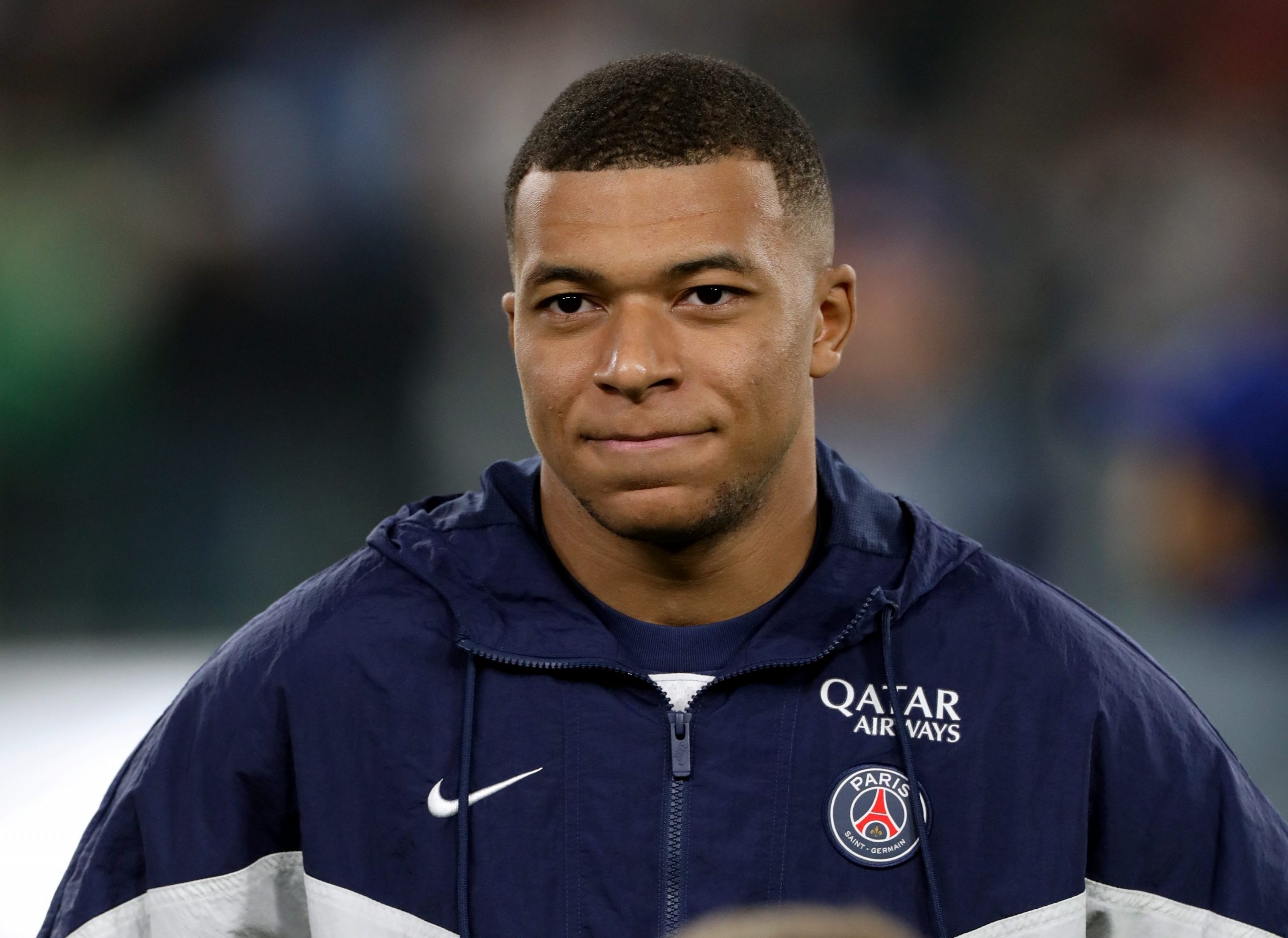 Mbappé visiting Real Madrid