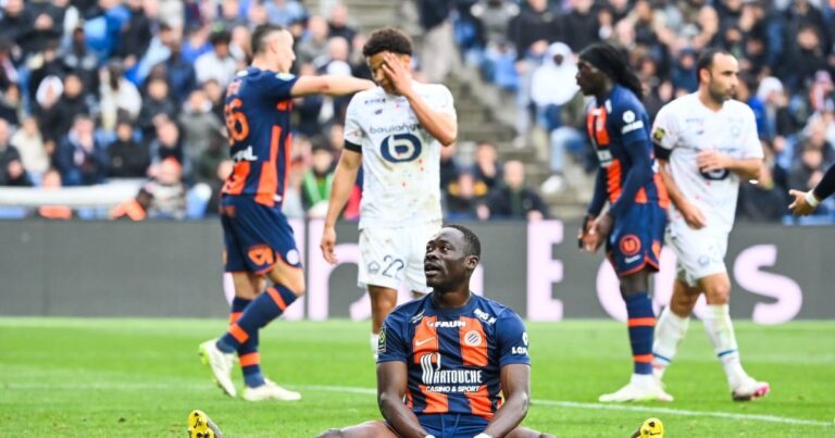 Montpellier misses the mark against Lille