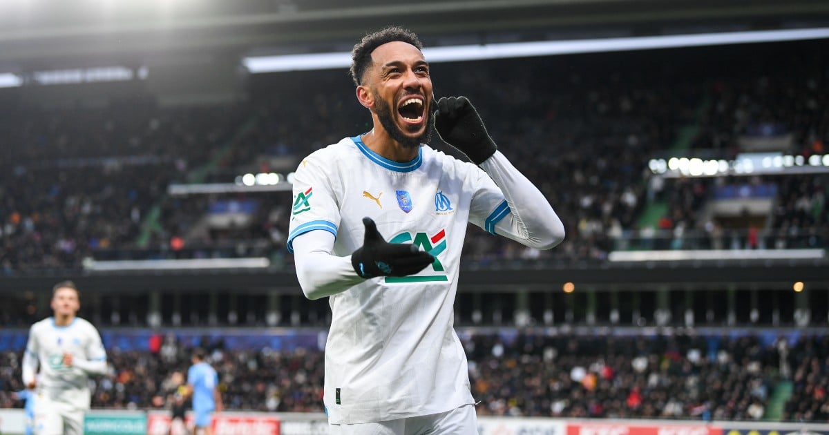 OM: strong words from Aubameyang