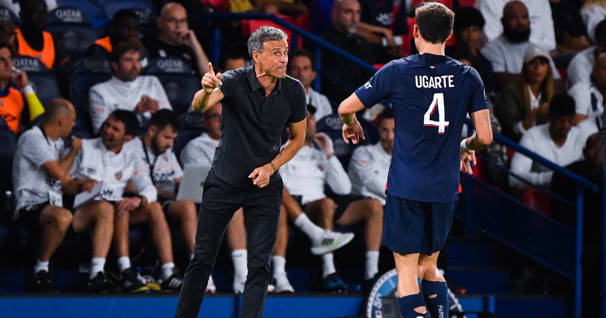 PSG: a Luis Enrique-Ugarte problem?  The explanation of the spade