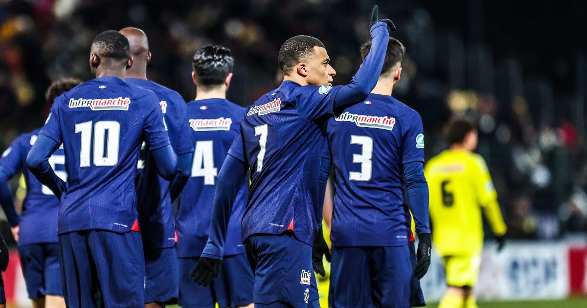 PSG tames Orléans and advances to the 1/8 of the Coupe de France