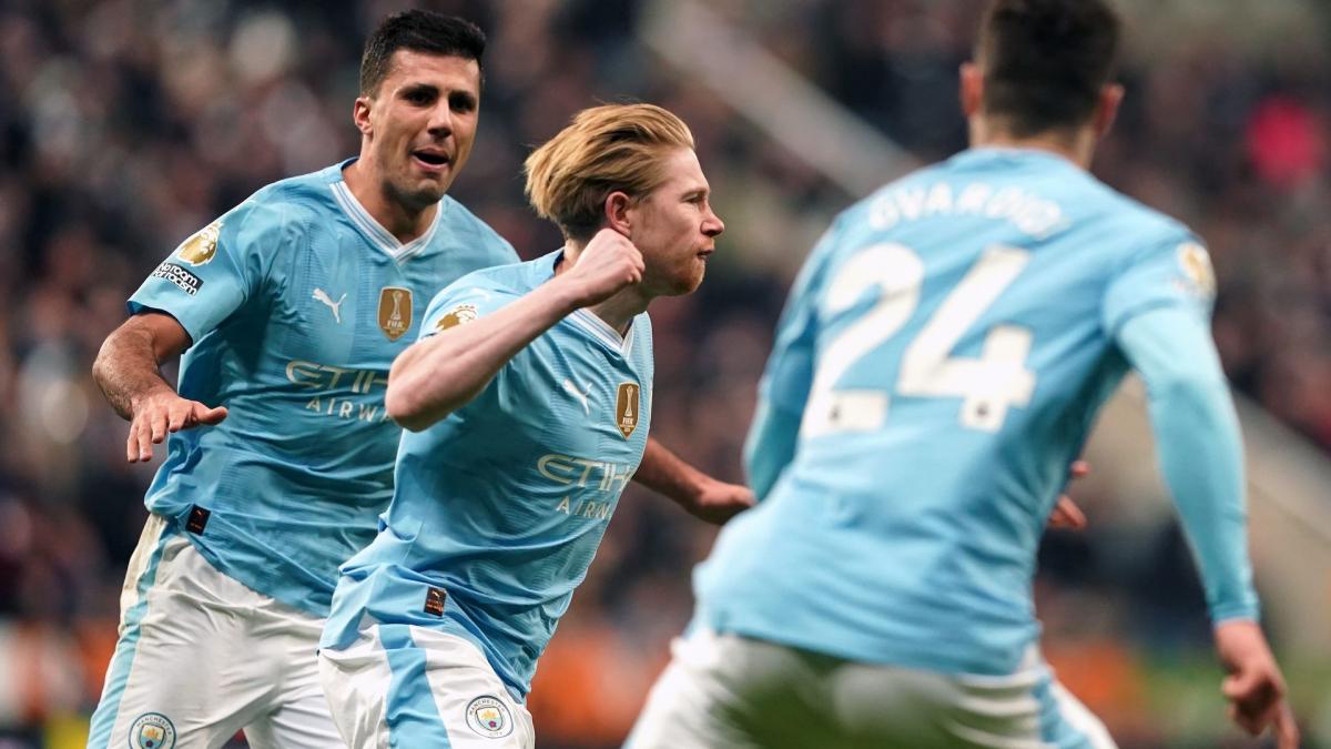 Premier League: with an immense De Bruyne, Manchester City overthrows Newcastle