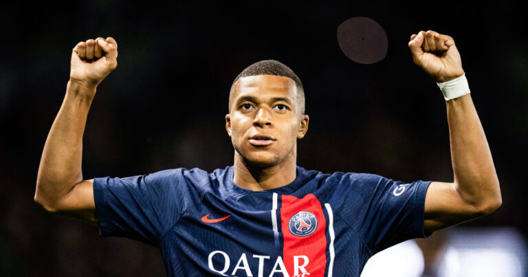 The Best: Mbappé in the 2023 typical team