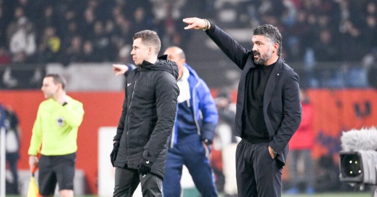 Thionville-OM, composition: a surprise for Gattuso