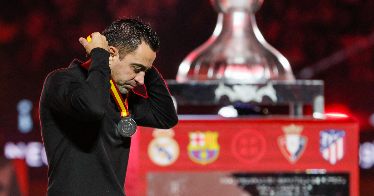 Xavi, is it over?