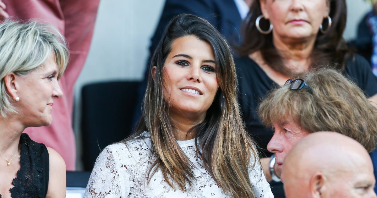 Yoann Gourcuff, Karine Ferri crack up in the middle of the show