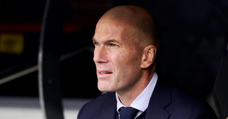 Zidane in mourning