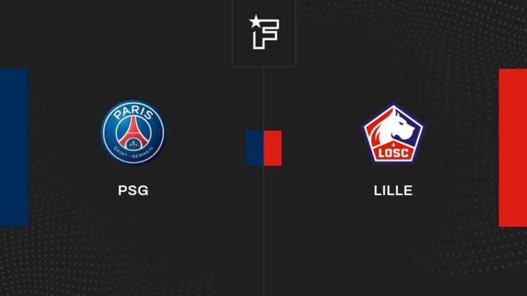 Follow the Paris Saint-Germain-LOSC Lille match live with commentary Live Ligue 1 8:50 p.m.