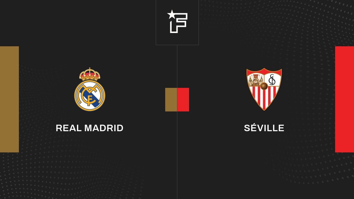 Follow the Real Madrid-FC Sevilla match live with commentary Live Liga 20:50