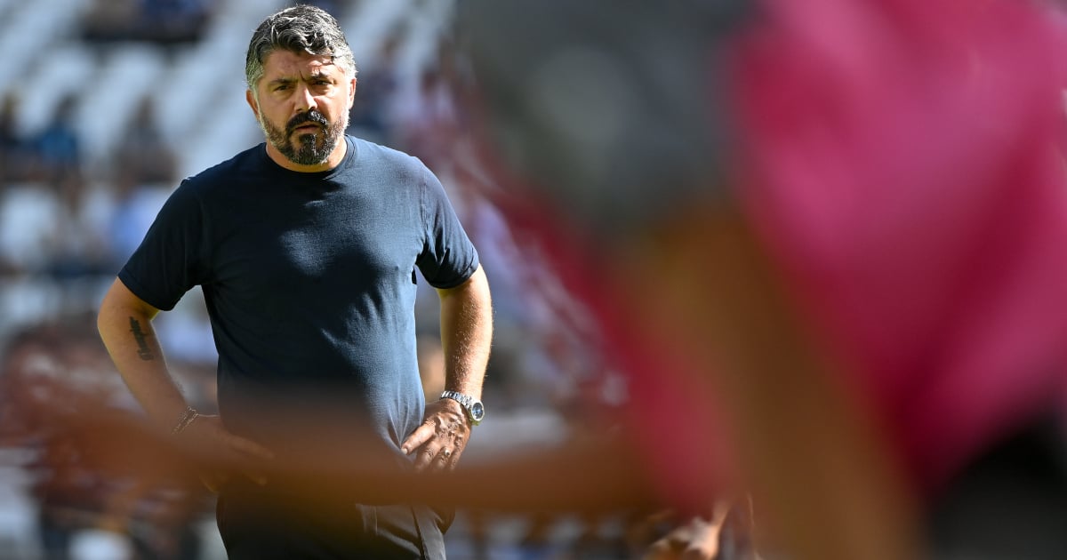 Grosso and Gattuso compete for position