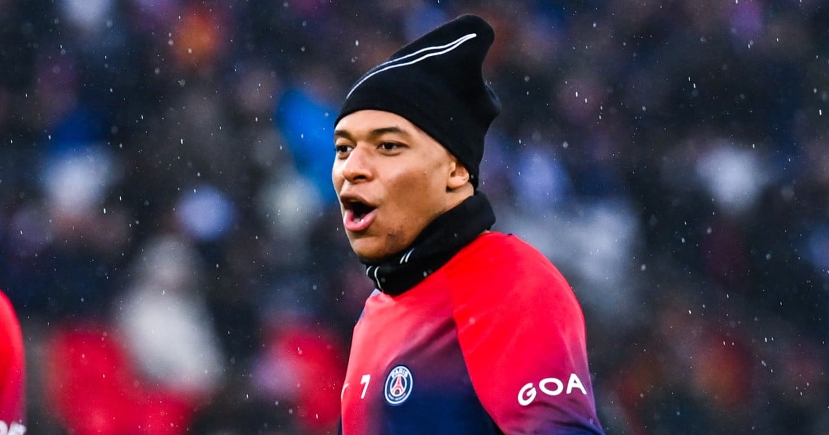 Mbappé, what reception did the Park give him?