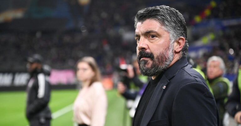 OM and Gattuso near the end