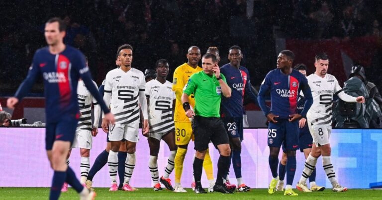 PSG miraculously defeated Rennes