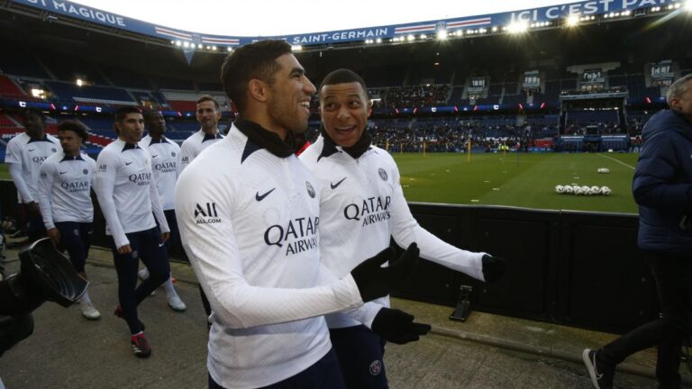 PSG – Lille: when Mbappé threatens Hakimi to “headbutt him”