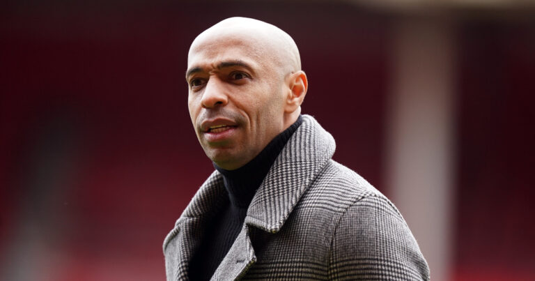 Thierry Henry sent to the OM bench!