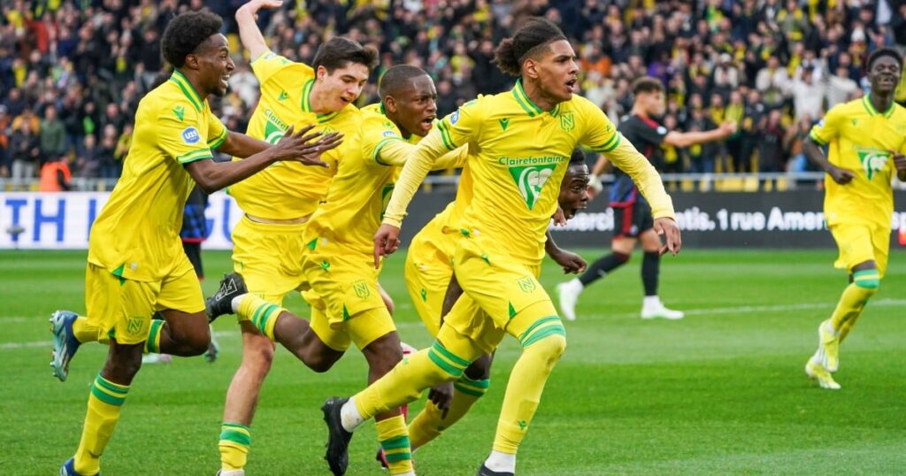 Folie à la Beaujoire, Nantes in the Youth League semifinals