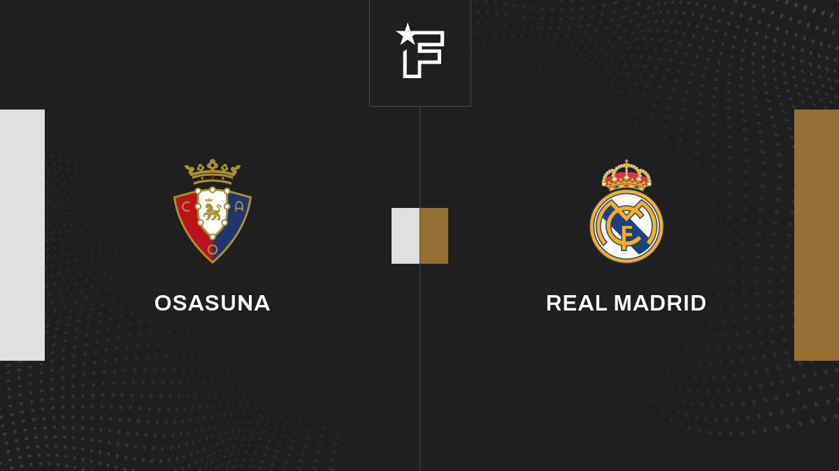 Follow the Osasuna-Real Madrid match live with commentary Live Liga 16:05