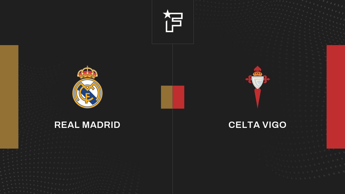 Follow the Real Madrid-Celta de Vigo match live with commentary Live Liga 18:20