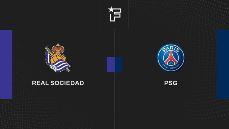 Follow the Real Sociedad - PSG match live with commentary Live Champions League 8:50 p.m.