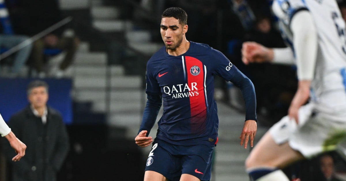 Hakimi, the tile for PSG