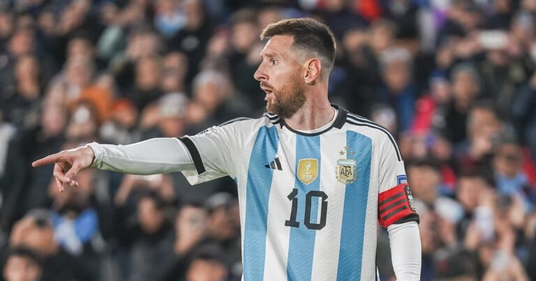 Messi, alert for the Argentinian selection